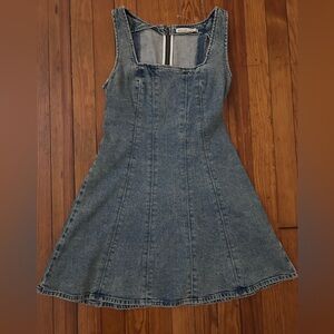 NWOT Abercrombie & Fitch Denim Mini Dress